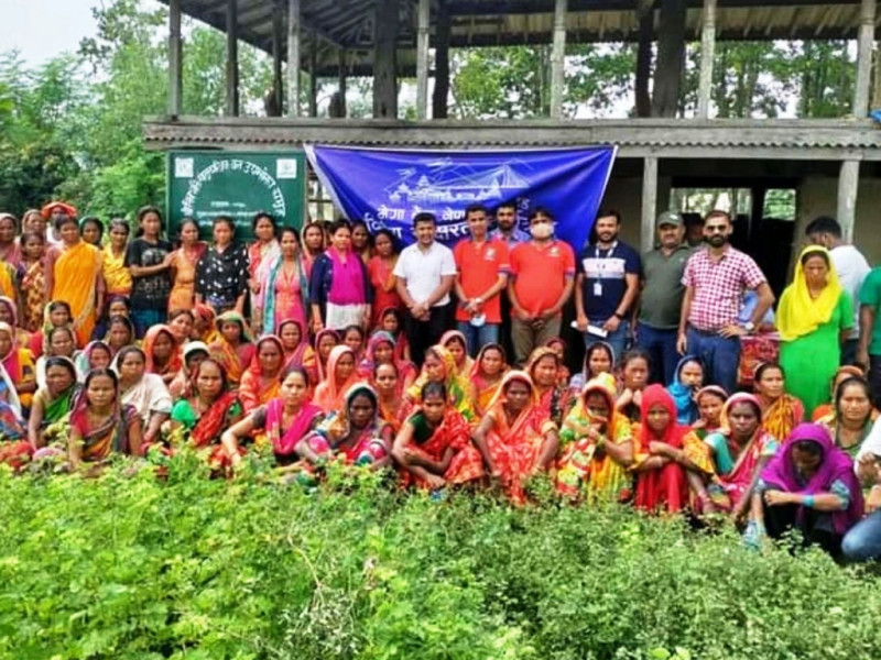 रौतहटका किसानलाई मेगा बैंकको कृषि कर्जा तथा वित्तीय साक्षरता कार्यक्रम